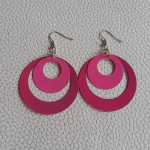 ♥️VINTAGE♥️pink earrings